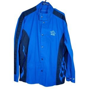 Black Stallion BSX BXRB9C Blue Flame FR Cotton Welding Jacket Work Wear Utility